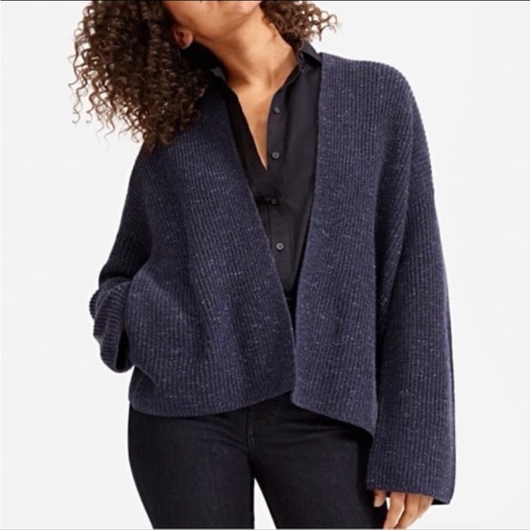 Everlane The Twisted Merino Cardigan - Picture 2 of 5